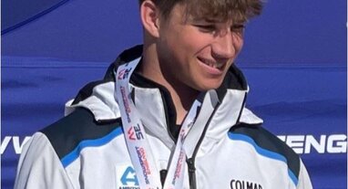 Max Laughland ski racer
