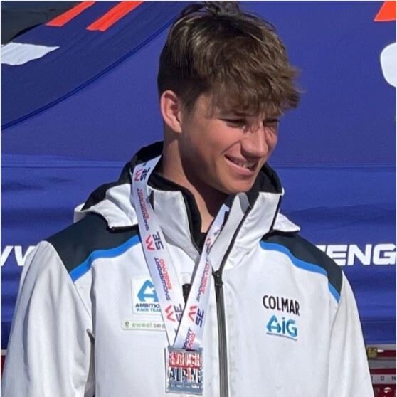 Max Laughland ski racer