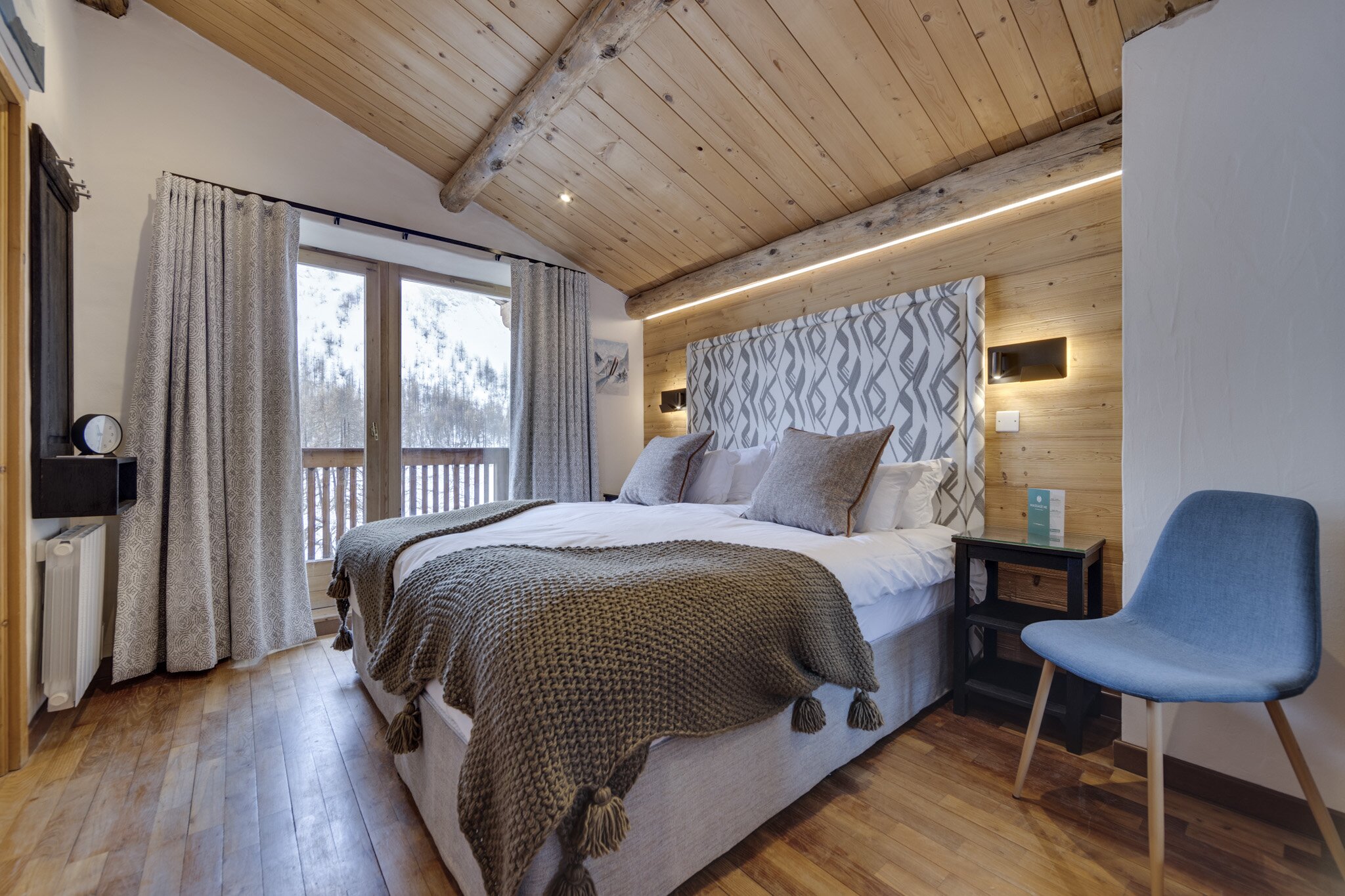 Bedroom in No 2 Bellevarde, Val d'Isere