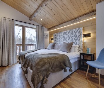 Bedroom in No 2 Bellevarde, Val d'Isere