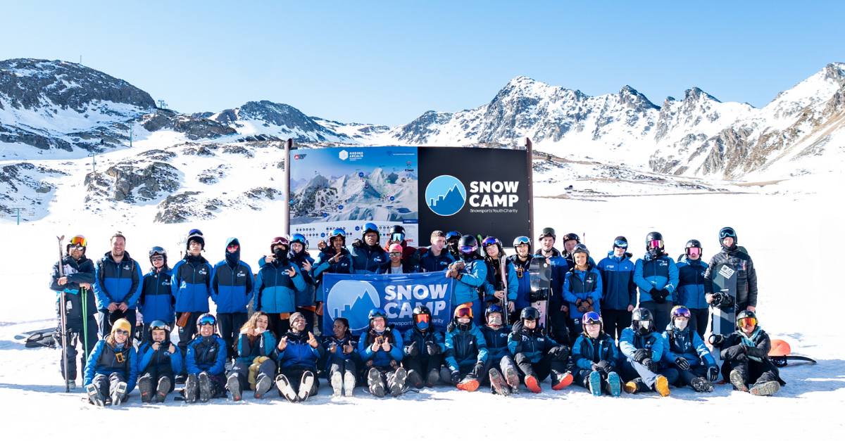 Excel Snow Camp group photo